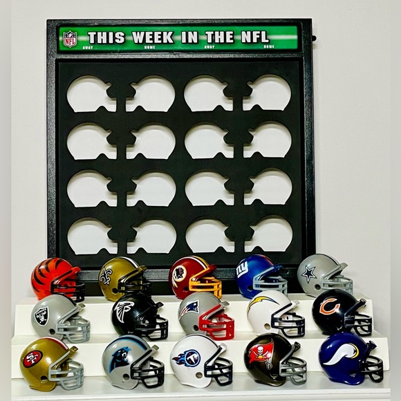 NFL Accessories Riddell Nfl Mini Helmets Display Case Poshmark